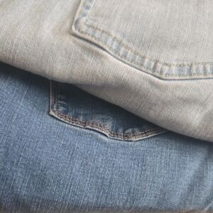 Stylish Light and Dark Blue Jeans